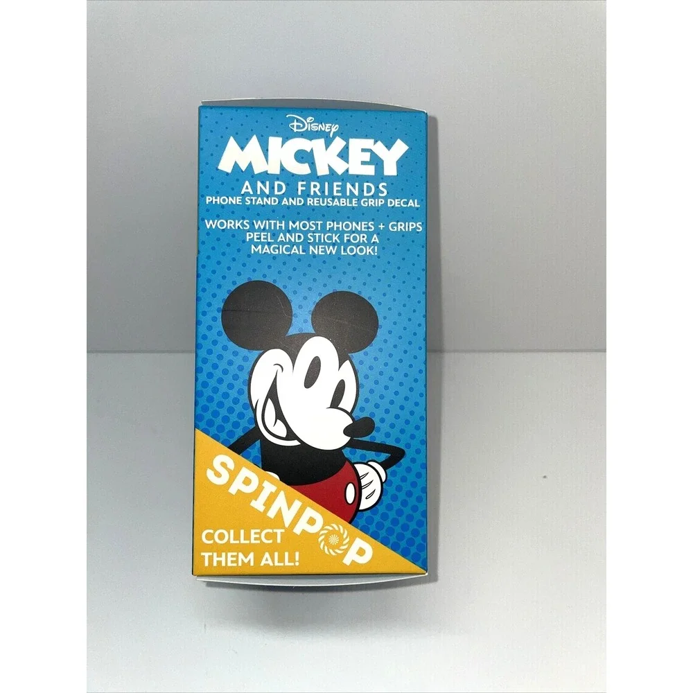 SpinPop Mickey Mouse Mickey and Friends Phone Stand and Reusable Grip Decal
